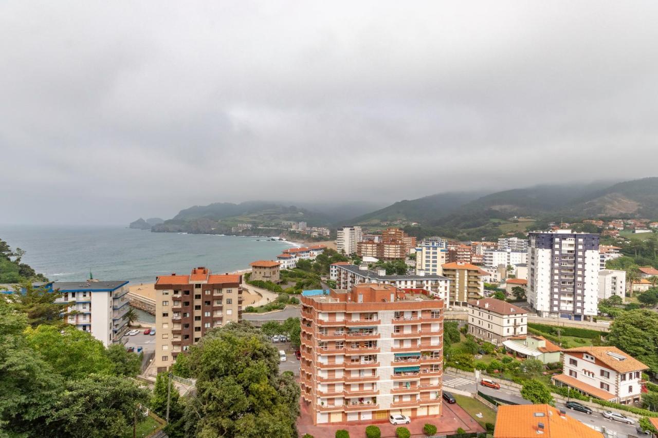 Apto con vistas al mar GURE IZARRA en Bakio Exterior foto