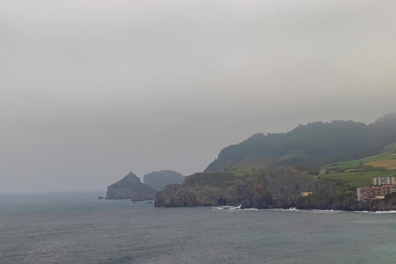 Apto con vistas al mar GURE IZARRA en Bakio Exterior foto