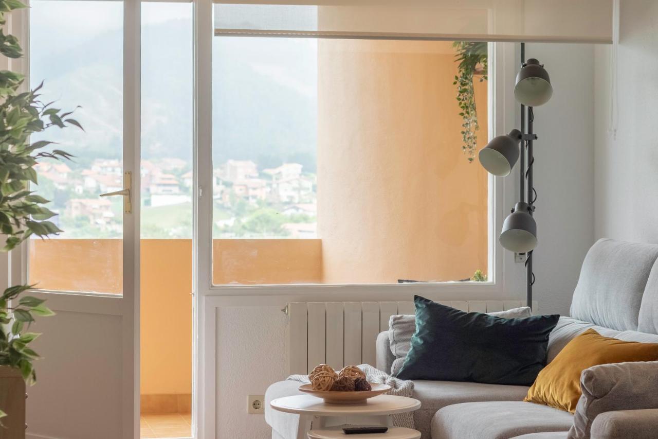 Apto con vistas al mar GURE IZARRA en Bakio Exterior foto